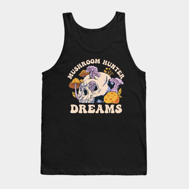 Mushroom Hunter Dreams Tank Top by Emmi Fox Designs